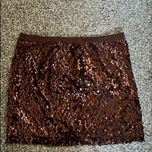BR Classy Sequin Mini Skirt
